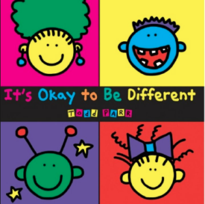 it's okay to be different book cover